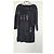 Camiseta Galliano de mezcla de algodón negra con estampado gráfico Negro - vista 2