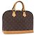 Louis Vuitton Alma Monogram Canvas MM Marrone