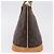 Louis Vuitton Alma Monogram Canvas MM Marrone - vista 5