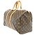 Louis Vuitton Keepall Monogram Canvas 45 Marrone - vista 2