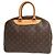 Louis Vuitton Bowling Vanity Printed Tuffetage with Leather Braun - Ansicht 2