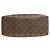 Louis Vuitton Bowling Vanity Printed Tuffetage with Leather Braun - Ansicht 3