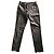 Autre Marque Pantalones de pierna recta en cuero negro Hyphen