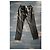 Autre Marque Pantalones de pierna recta en cuero negro Hyphen - vista 2