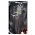 Autre Marque Pantalones de pierna recta en cuero negro Hyphen - vista 3