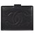 Chanel Timeless CC French Caviar Compact Negro