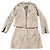 Autre Marque Set Giacca e Gonna in Pelle Beige