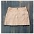 Autre Marque Set Giacca e Gonna in Pelle Beige - vista 5
