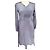 Autre Marque Vestido longo de seda lavanda Nocollection