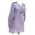 Autre Marque Vestido longo de seda lavanda Nocollection - vista 11