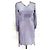 Autre Marque Vestido longo de seda lavanda Nocollection - vista 13