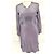 Autre Marque Vestido longo de seda lavanda Nocollection - vista 17