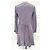 Autre Marque Vestido longo de seda lavanda Nocollection - vista 2