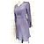 Autre Marque Vestido longo de seda lavanda Nocollection - vista 4