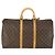 Louis Vuitton Keepall Monogram Canvas 50 Brown - view 2
