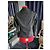 Massimo Dutti Women's Teal Leather Embroidered Biker Jacket Dark green - view 7