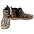 Botines Chelsea Michael Kors de pelo de becerro con estampado de leopardo