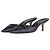 Autre Marque Mules kitten heel con corsetto stringato Dior by Galliano SS02 Nero