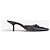 Autre Marque Mules kitten heel con corsetto stringato Dior by Galliano SS02 Nero - vista 5