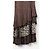 Abito maxi a balze stampa leopardata e floreale Roberto Cavalli anni 2000 Marrone - vista 6