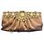 Clutch in raso Valentino rosa con ciondoli