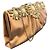 Clutch in raso Valentino rosa con ciondoli - vista 3