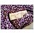 Rene Derhy Gonna Midi in Crepe Liberty Rosa Bianco Porpora - vista 11