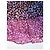 Rene Derhy Gonna Midi in Crepe Liberty Rosa Bianco Porpora - vista 12