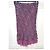 Rene Derhy Gonna Midi in Crepe Liberty Rosa Bianco Porpora - vista 17