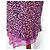 Rene Derhy Gonna Midi in Crepe Liberty Rosa Bianco Porpora - vista 19