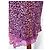 Rene Derhy Gonna Midi in Crepe Liberty Rosa Bianco Porpora - vista 4