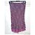 Rene Derhy Gonna Midi in Crepe Liberty Rosa Bianco Porpora - vista 5