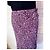 Rene Derhy Gonna Midi in Crepe Liberty Rosa Bianco Porpora - vista 7