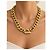 Collana Choker Christian Dior Catena a Maglie Dorata D'oro - vista 7