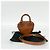 Céline Celine Heart Leather Mini Brown - view 2