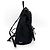 Prada Double Buckle Top Handle Tessuto Medium Preto - vista 4