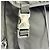 Prada Double Buckle Top Handle Tessuto Medium Preto - vista 7