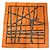 Hermès Carré 45 Seidentuch Orange