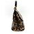 Dolce & Gabbana Miss Sicily Leopard Print Leather Medium Marrone - vista 5