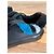 Baskets Prada en cuir noir avec bordure en fourrure - vue 5