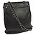 Chanel Diamond Stitch Messenger Quilted Calfskin Medium Negro - vista 2