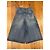 Céline Celine Culottes de denim wide leg con detalle de cadena Azul - vista 8