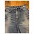 Céline Celine Culottes de denim wide leg con detalle de cadena Azul - vista 9