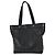 Borsa Chanel CC Tote in pelle traforata Medium Nero - vista 2