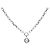 Bracciale GUCCI Double G in oro bianco 18K e diamanti Argento