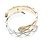 Chanel Coco Crush Large Diamantring Silber Golden - Ansicht 9