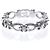 Bague Gucci Flora en or blanc avec diamants Argenté - vue 3