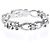 Bague Gucci Flora en or blanc avec diamants Argenté - vue 4