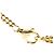 Cartier Trinity Medium Modell Diamantenhalskette Silber Golden - Ansicht 11