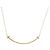 Autre Marque Collana Tiffany T Smile Small Size in oro giallo 18K D'oro